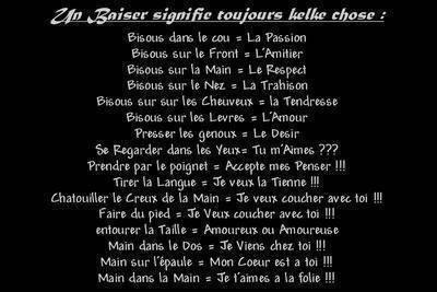 un bisou
